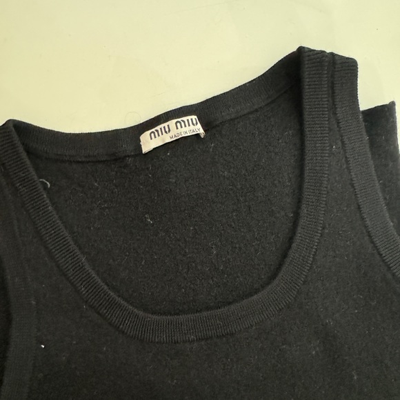MIU MIU WOOL TANK TOP SIZE XS - Picture 8 of 8